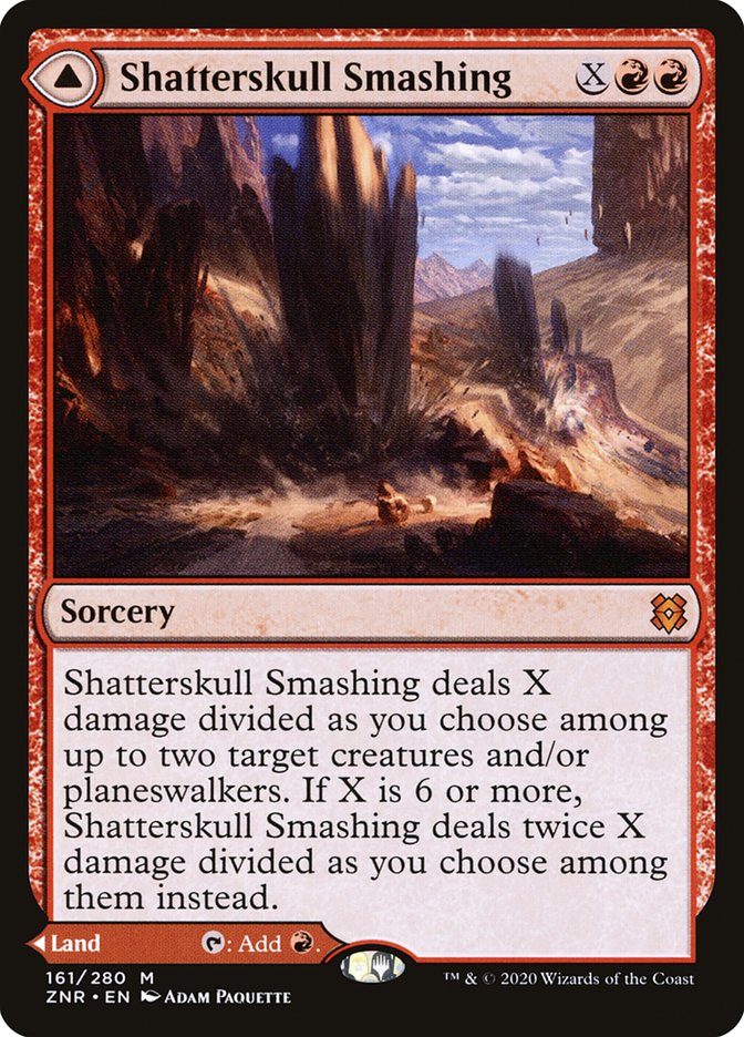 Shatterskull Smashing // Shatterskull, the Hammer Pass [Zendikar Rising] | The CG Realm