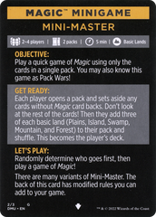 Mini-Master (Magic Minigame) [Commander Legends: Battle for Baldur's Gate Minigame] | The CG Realm