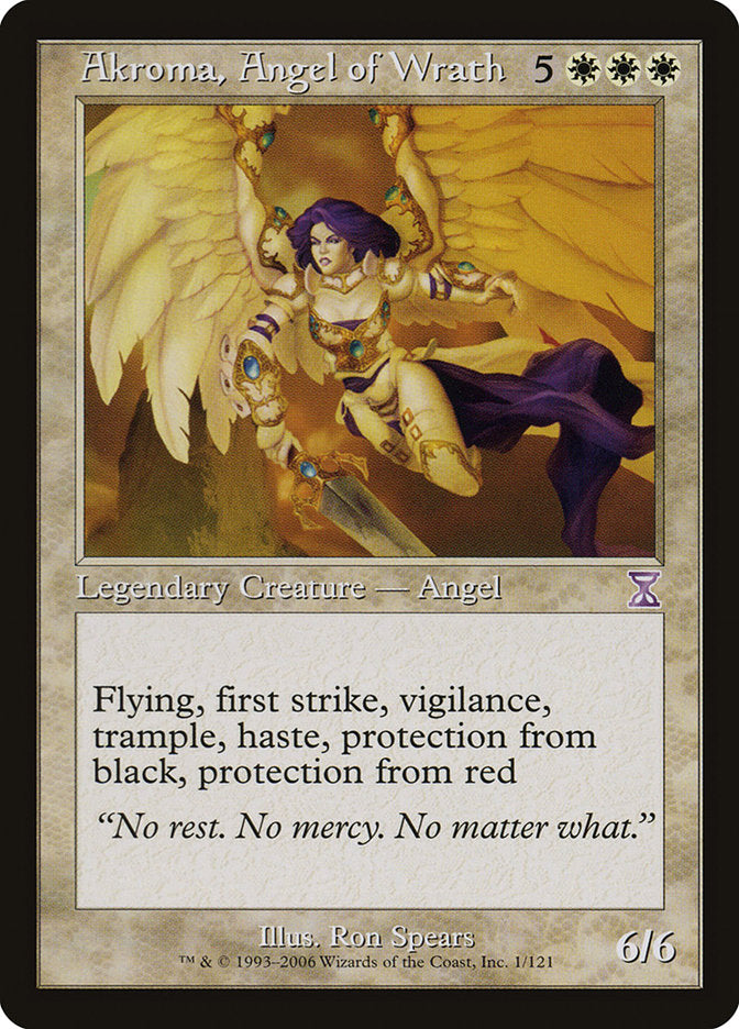 Akroma, Angel of Wrath [Time Spiral Timeshifted] | The CG Realm