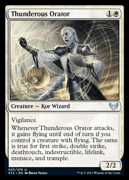 Thunderous Orator [Strixhaven: School of Mages] | The CG Realm