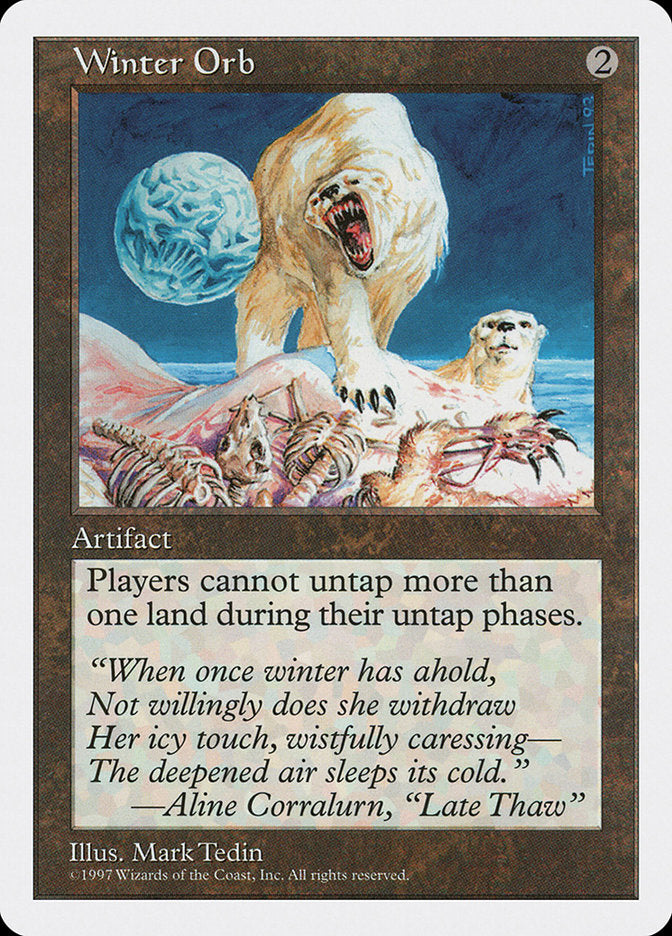 Winter Orb [Fifth Edition] | The CG Realm