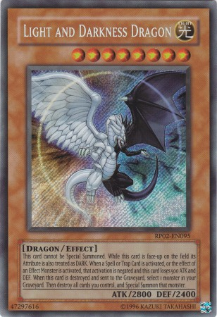 Light and Darkness Dragon [RP02-EN095] Secret Rare | The CG Realm
