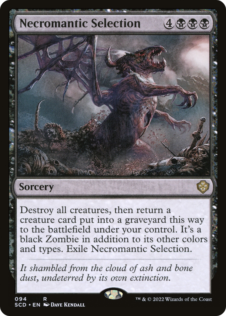 Necromantic Selection [Starter Commander Decks] | The CG Realm