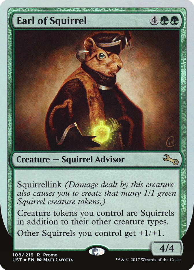 Earl of Squirrel (Draft Weekend) [Unstable Promos] | The CG Realm