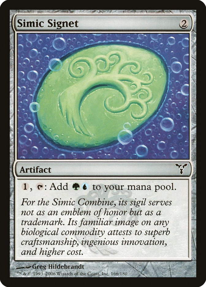 Simic Signet [Dissension] | The CG Realm