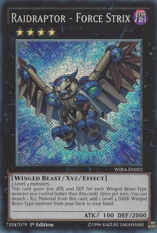 Raidraptor - Force Strix [WIRA-EN022] Secret Rare | The CG Realm