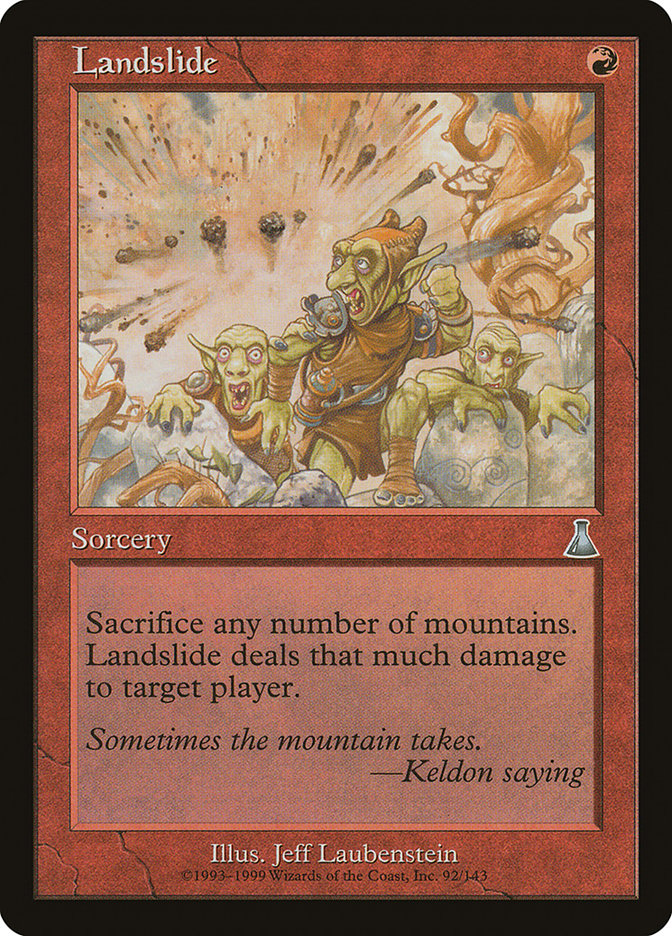 Landslide [Urza's Destiny] | The CG Realm