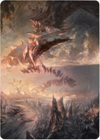 Needleverge Pathway Art Card [Zendikar Rising Art Series] | The CG Realm