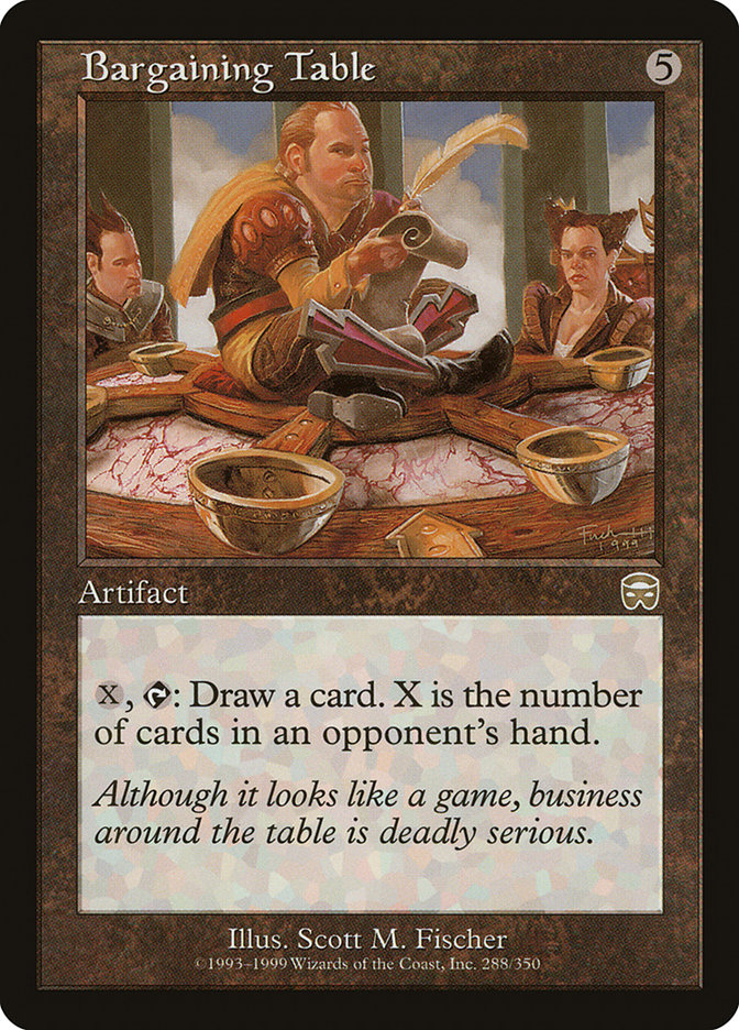 Bargaining Table [Mercadian Masques] | The CG Realm