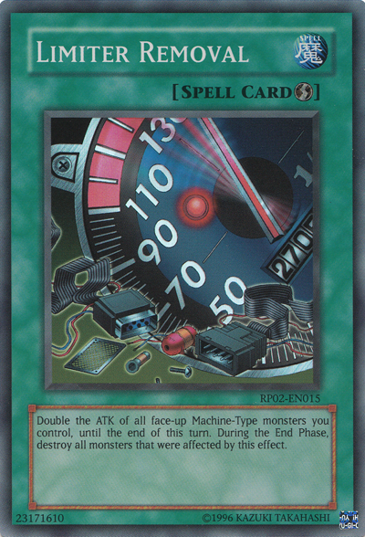 Limiter Removal [RP02-EN015] Super Rare | The CG Realm