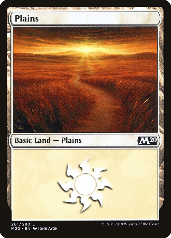 Plains (261) [Core Set 2020] | The CG Realm