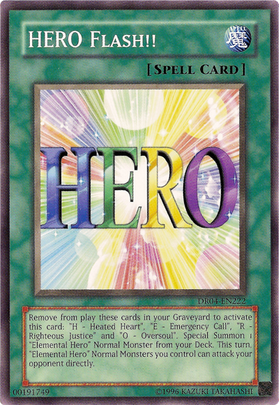 HERO Flash!! [DR04-EN222] Common | The CG Realm