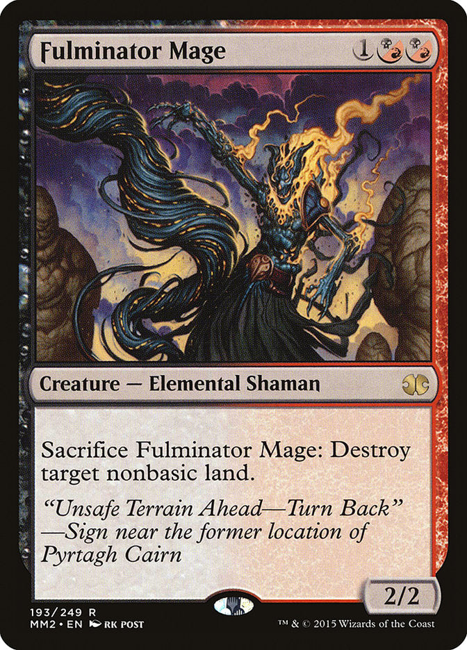 Fulminator Mage [Modern Masters 2015] | The CG Realm