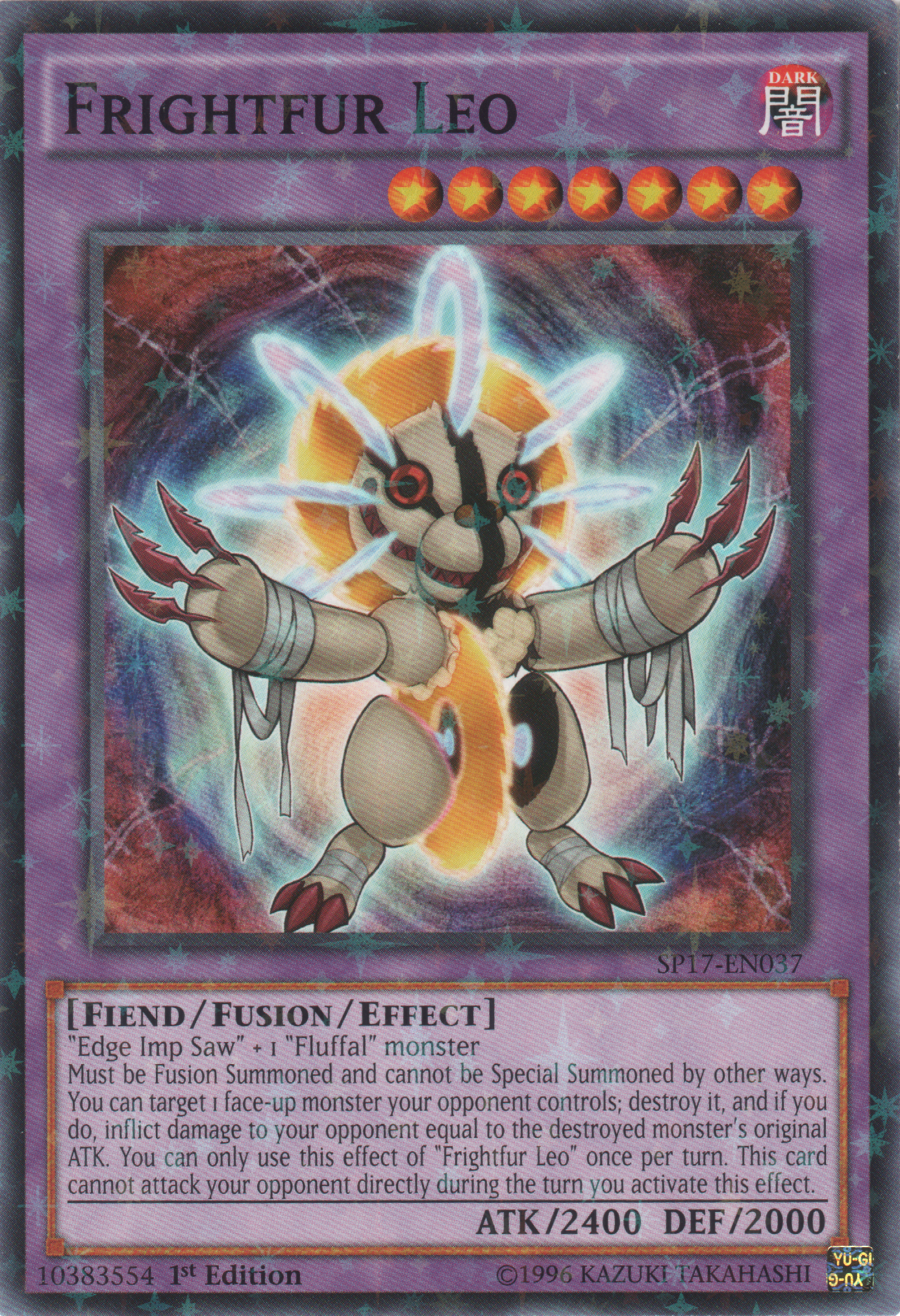 Frightfur Leo [SP17-EN037] Starfoil Rare | The CG Realm
