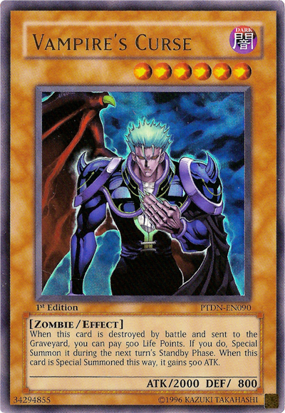 Vampire's Curse [PTDN-EN090] Ultra Rare | The CG Realm