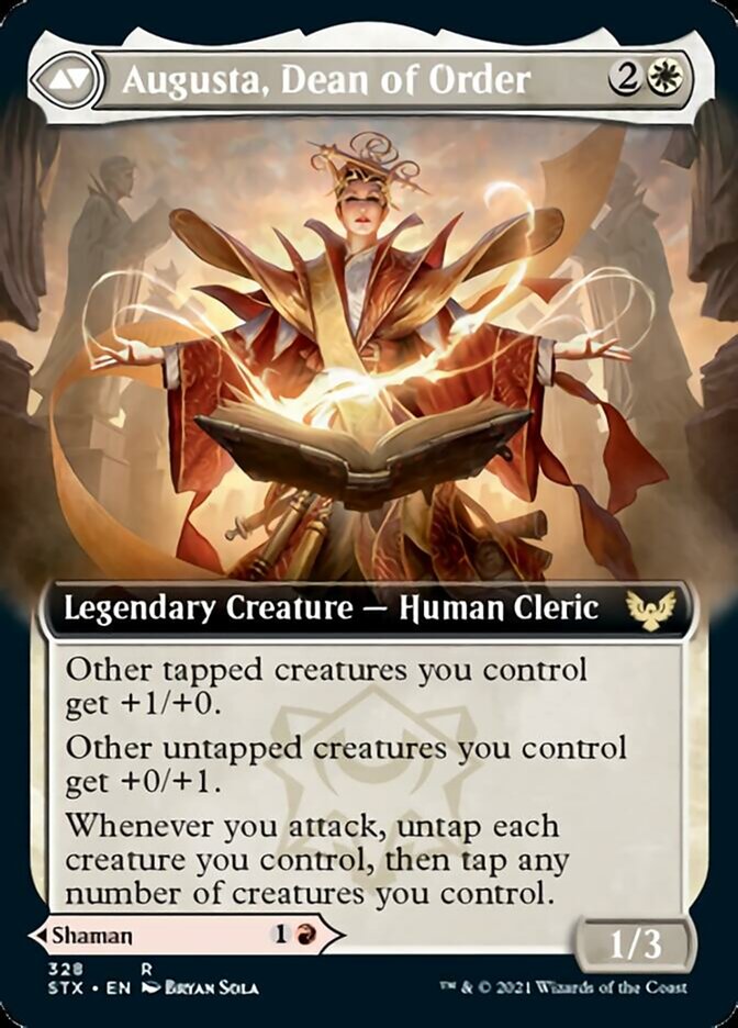 Plargg, Dean of Chaos (Extended Art) (STX-328) - Strixhaven: School of Mages: (Extended Art)