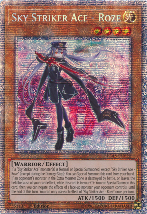 Sky Striker Ace - Roze [IGAS-EN020] Starlight Rare | The CG Realm