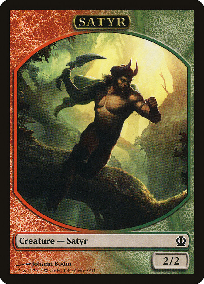 Satyr Token [Theros Tokens] | The CG Realm