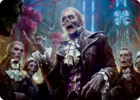 Undead Butler Art Card [Innistrad: Crimson Vow Art Series] | The CG Realm