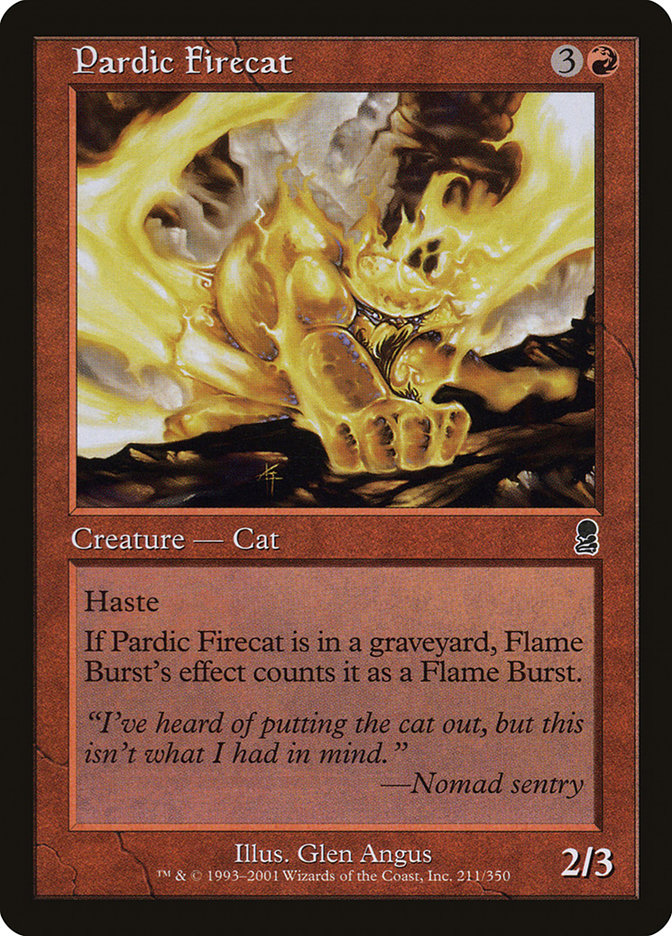 Pardic Firecat [Odyssey] | The CG Realm