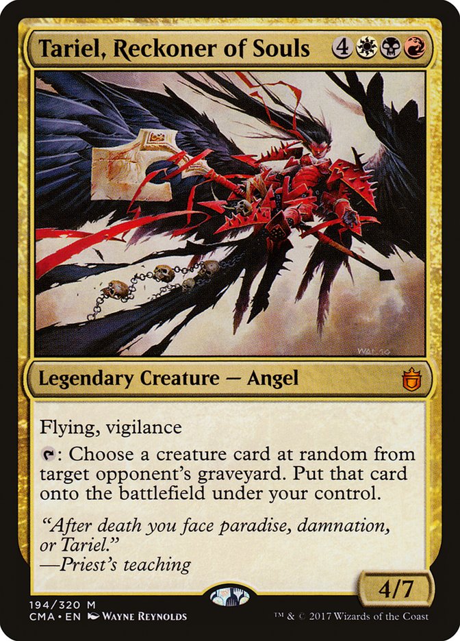 Tariel, Reckoner of Souls [Commander Anthology] | The CG Realm