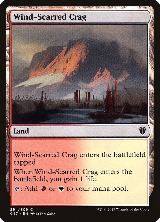 Wind-Scarred Crag [Commander 2017] | The CG Realm