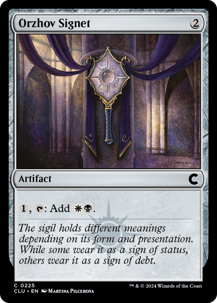Orzhov Signet [Ravnica: Clue Edition] | The CG Realm