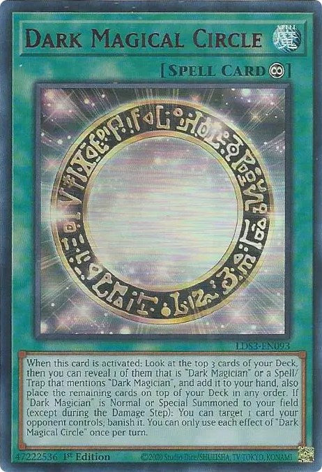 Dark Magical Circle (Red) [LDS3-EN093] Ultra Rare | The CG Realm