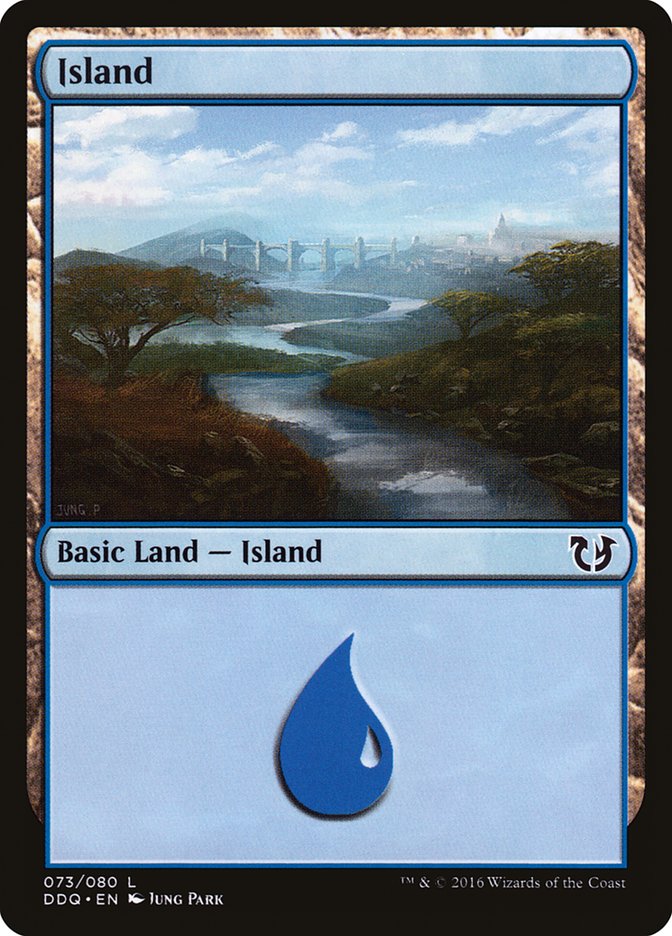 Island (73) [Duel Decks: Blessed vs. Cursed] | The CG Realm