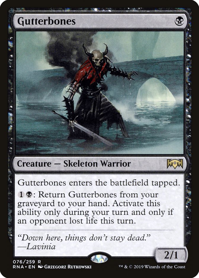 Gutterbones [Ravnica Allegiance] | The CG Realm