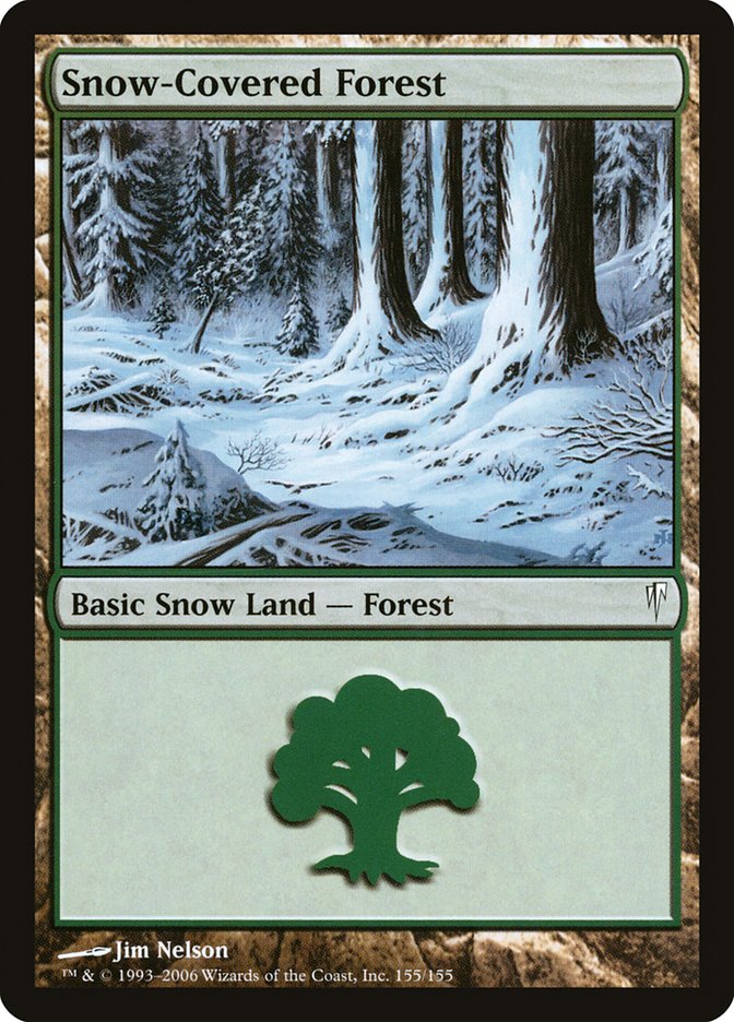 Snow-Covered Forest [Coldsnap] | The CG Realm