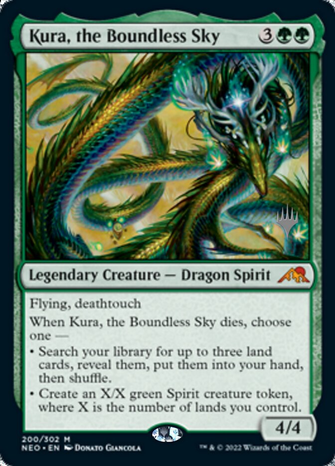 Kura, the Boundless Sky (Promo Pack) [Kamigawa: Neon Dynasty Promos] | The CG Realm