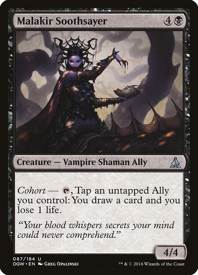 Malakir Soothsayer [Oath of the Gatewatch] | The CG Realm