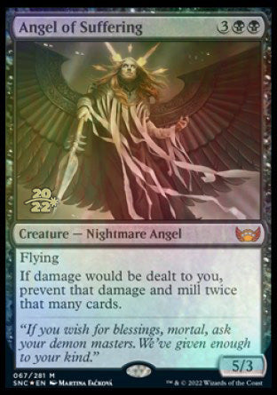 Angel of Suffering [Streets of New Capenna Prerelease Promos] | The CG Realm