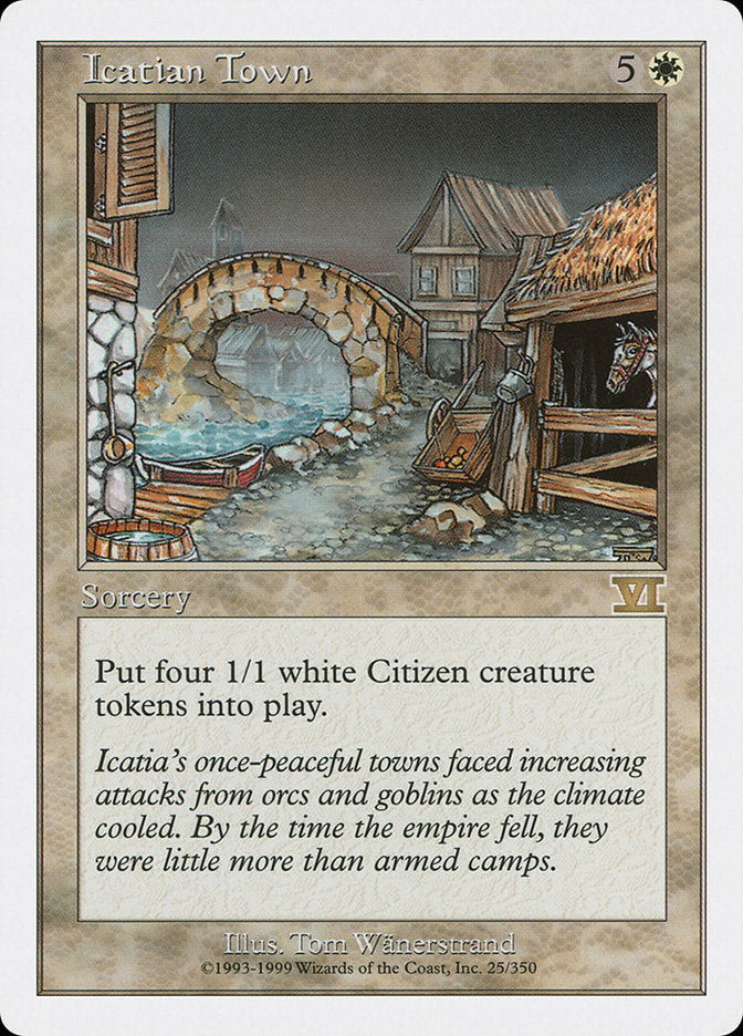 Icatian Town [Classic Sixth Edition] | The CG Realm