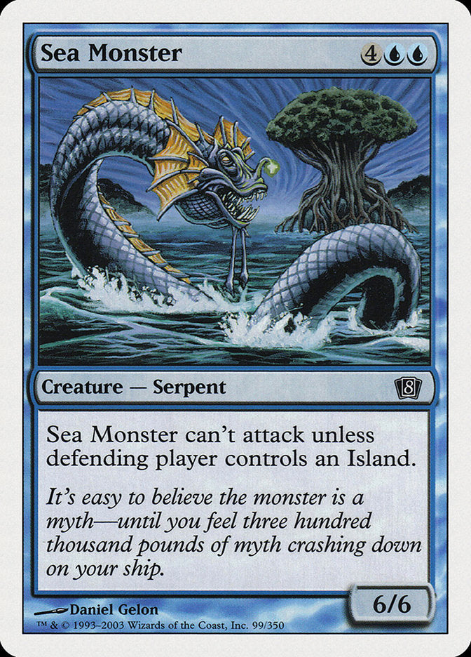 Sea Monster [Eighth Edition] | The CG Realm