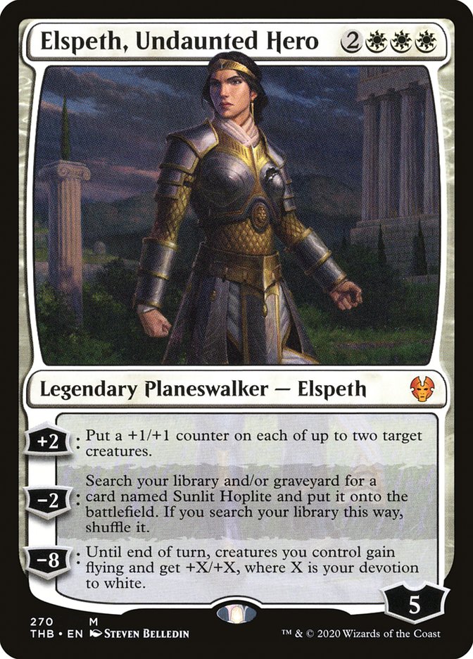 Elspeth, Undaunted Hero [Theros Beyond Death] | The CG Realm