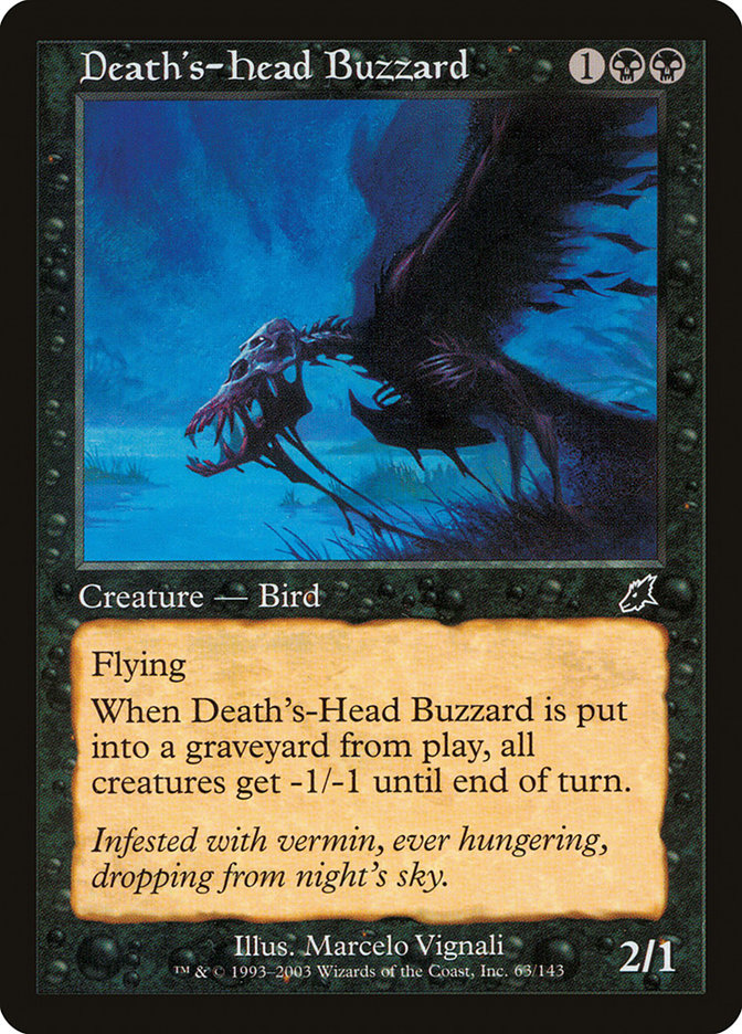 Death's-Head Buzzard [Scourge] | The CG Realm