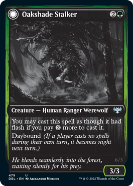 Oakshade Stalker (DBL-479) - Innistrad: Double Feature: (Double Faced Transform)