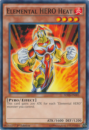 Elemental Hero Heat [SDHS-EN005] Common | The CG Realm