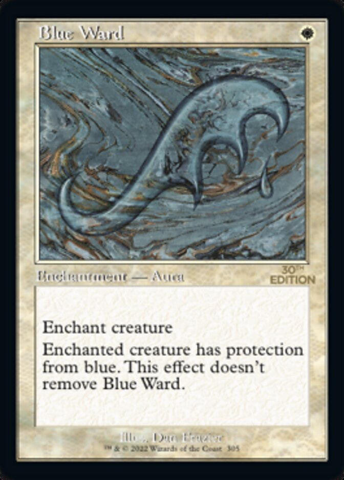 Blue Ward (Retro) [30th Anniversary Edition] | The CG Realm