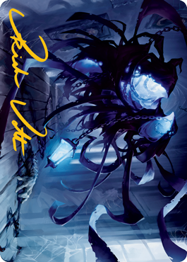 Spectral Adversary Art Card (Gold-Stamped Signature) [Innistrad: Midnight Hunt Art Series] | The CG Realm