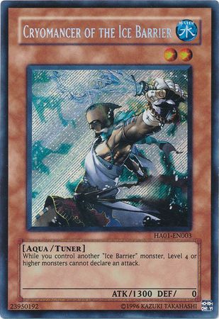 Cryomancer of the Ice Barrier [HA01-EN003] Secret Rare | The CG Realm