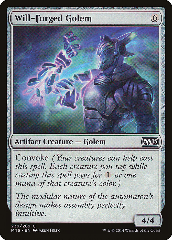 Will-Forged Golem [Magic 2015] | The CG Realm