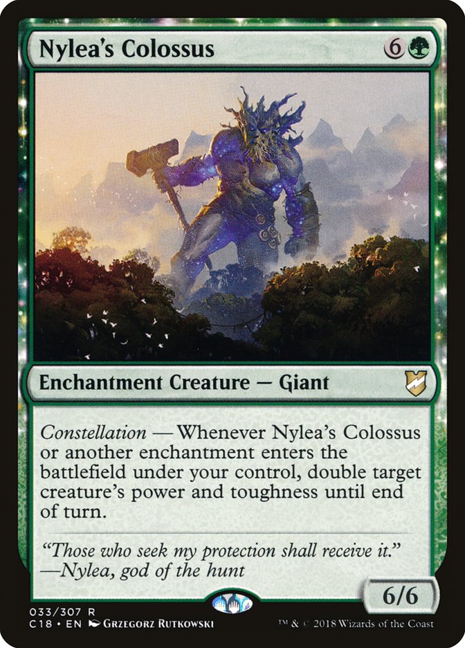 Nylea's Colossus [Commander 2018] | The CG Realm