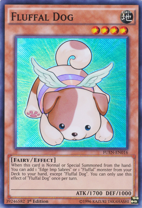 Fluffal Dog [FUEN-EN016] Super Rare | The CG Realm