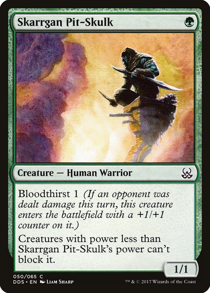 Skarrgan Pit-Skulk [Duel Decks: Mind vs. Might] | The CG Realm
