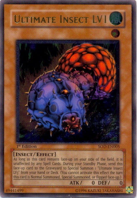 Ultimate Insect LV1 [SOD-EN005] Ultimate Rare | The CG Realm