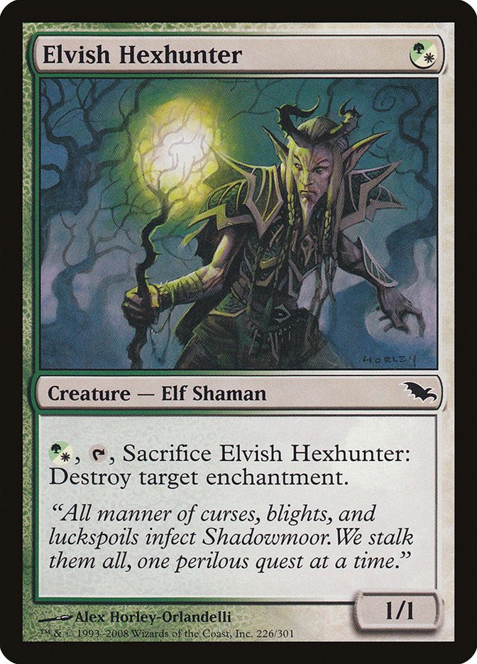 Elvish Hexhunter [Shadowmoor] | The CG Realm