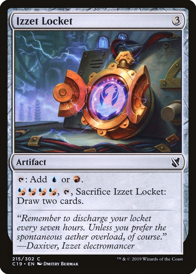 Izzet Locket [Commander 2019] | The CG Realm